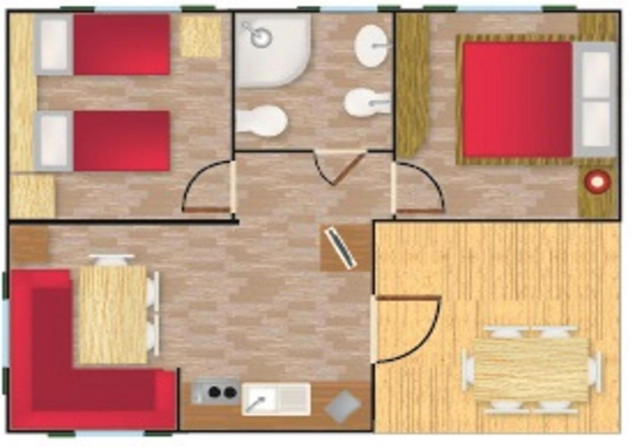 Villa Al Mare Camping - 4 Stelle 卡瓦利诺 外观 照片